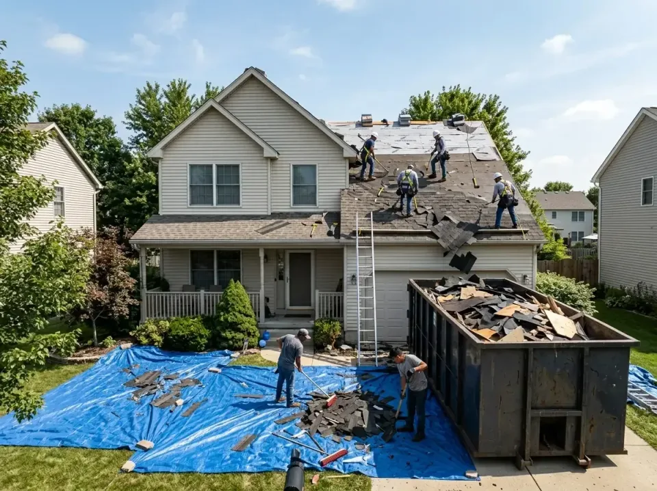 roof-replacement-debris-remova-004 — frequently asked questions, Cheapest Dumpster Rentals in Centreville, MD